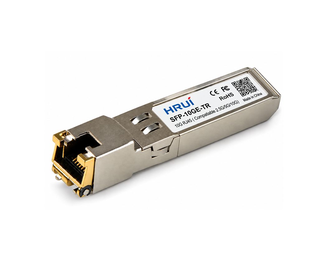 Module cáp đồng HRUI 10Gbps (RJ45) SFP-10GE-TR Module cáp đồng HRUI 10Gbps (RJ45) SFP-10GE-TR