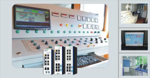 Switch mạng Ethernet PoE cho tự động hóa hầm mỏ